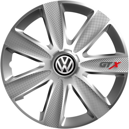 PUKLICE PRE VW 15" GTX silver 4ks